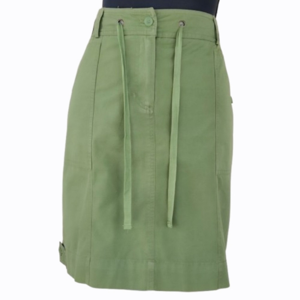 Green Cotton Sport Skirt by Jones New York Sport (10)